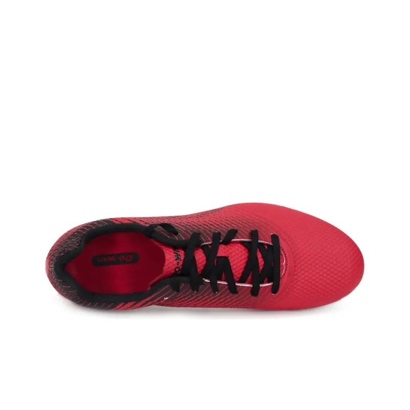 DO WIN Anti Slip And Wear Resistant Lightweight Low Top Running Shoes Unisex Red-2