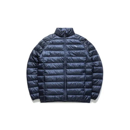 ANTA Running Collection Down Jackets Men Navy Blue