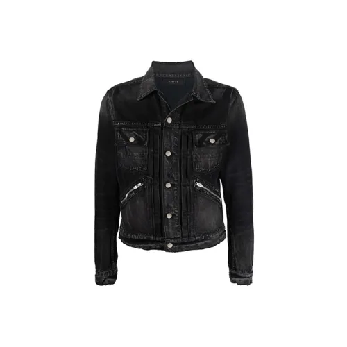 AMIRI Denim Jackets Unisex Black