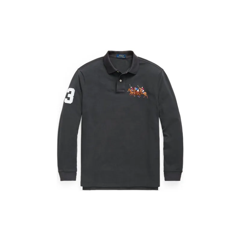 Polo Ralph Lauren Polo Shirt Men's Dark Gray-6