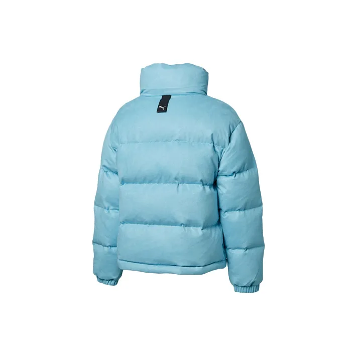 PUMA Down Jackets Women's Sky Blue-1