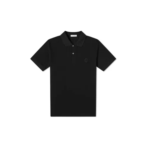 Alexander McQueen Polo Shirts Men Black