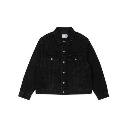 Calvin Klein X PALACE Denim Jackets Men Black