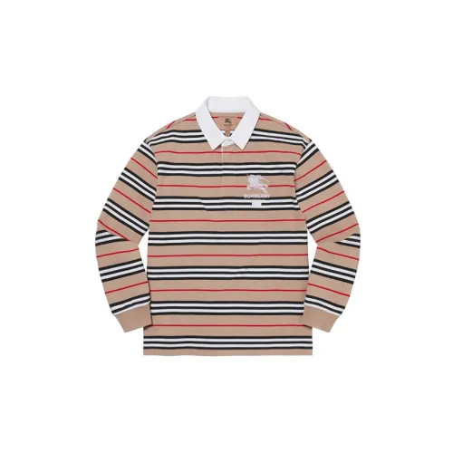 Burberry X Supreme SS22 Polo Shirts Unisex