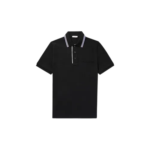 Valentino Polo Shirts Men Black