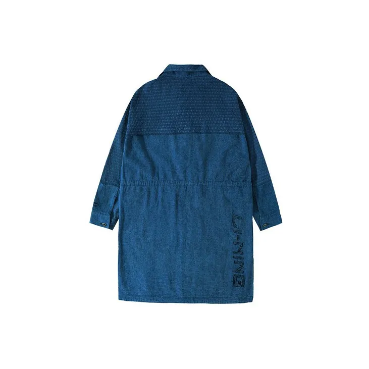 LiNing Denim Jackets Men Blue-1