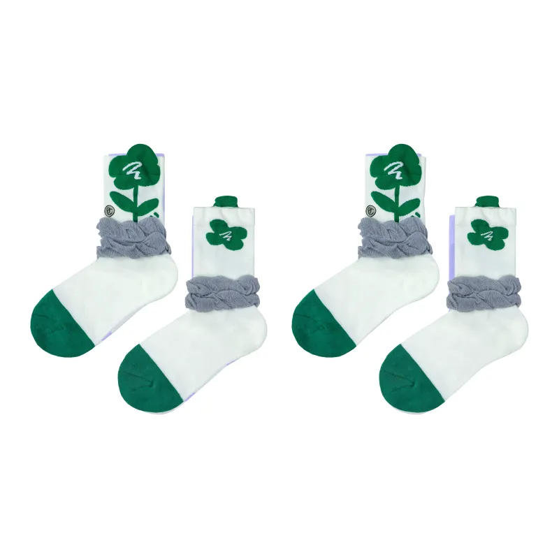 TOOCI Mid Calf Socks Women's Combo Set-0