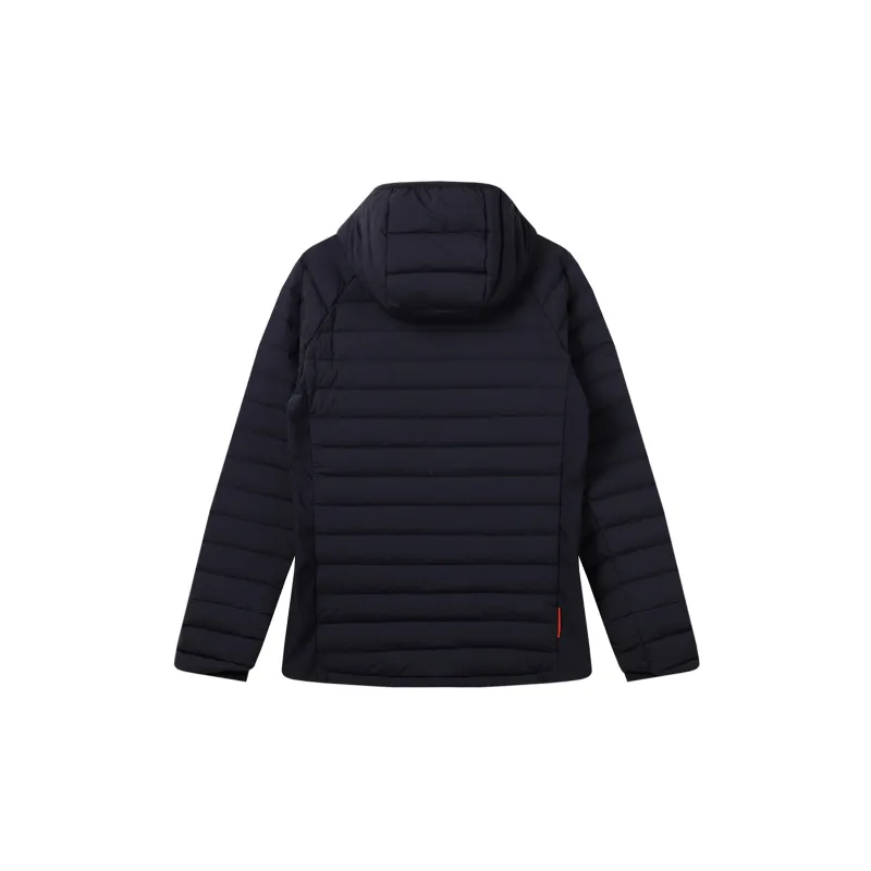 SPYDER Letter Colorblock Hooded Down Jacket Men's-1