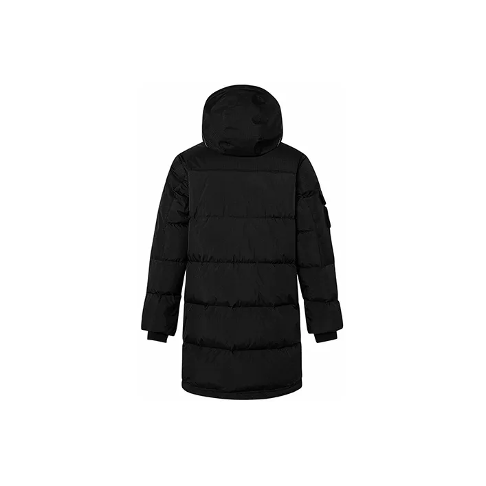 Kappa Colorblock Letter Hooded Mid Length Down Jacket Unisex-9