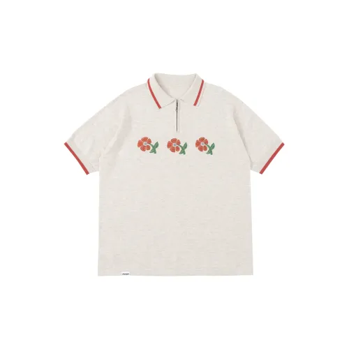 MostwantedLab Vintage Flower Polo Shirts Unisex