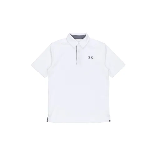 Under Armour Polo Shirts Men White