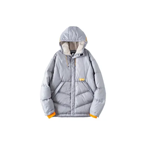 STARTER Down Jackets Unisex Light Gray