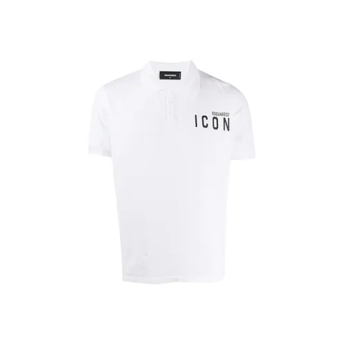 DSQUARED 2 Polo Shirts Men White