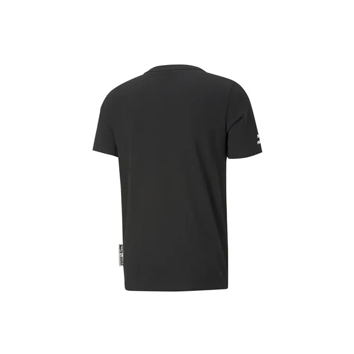 PUMA T Shirts Men Black-1