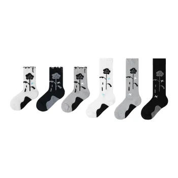 TOOCI Knee-High Socks Women's Combo Set