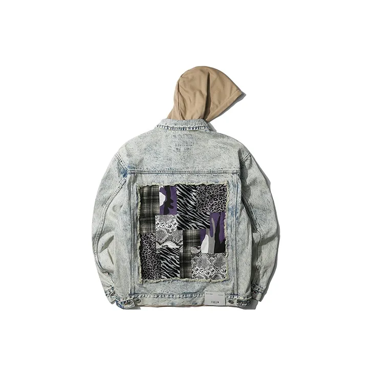 FIVE CM Denim Jacket Men's Blue-1