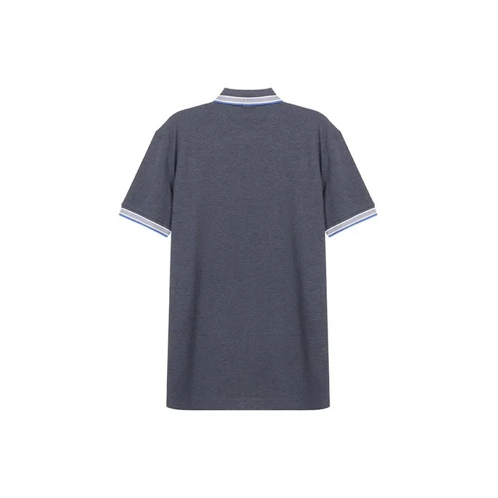 HUGO BOSS Polo Shirts Men Blue Gray-1