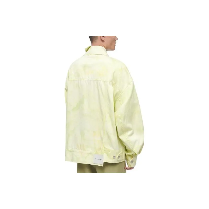 Feng Chen Wang Denim Jackets Men Turquoise-1