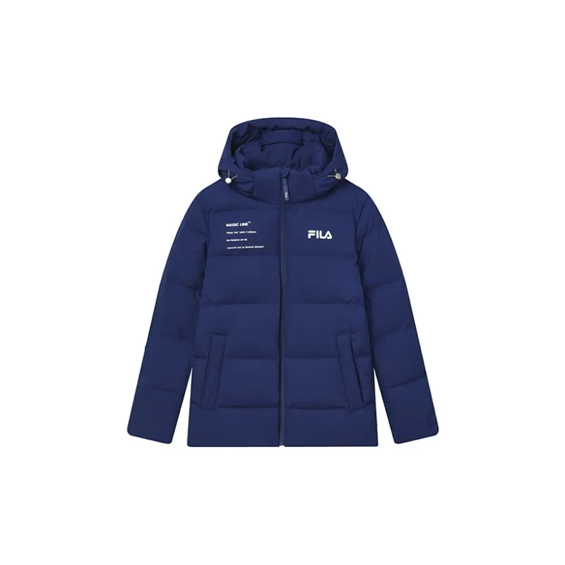 FILA Down Jacket Winter Men's Deep Cobalt Blue-1