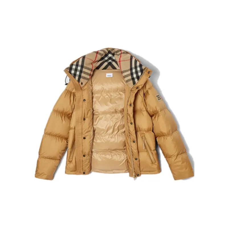 Burberry FW20 Down Jacket Men's Honey Yellow-1