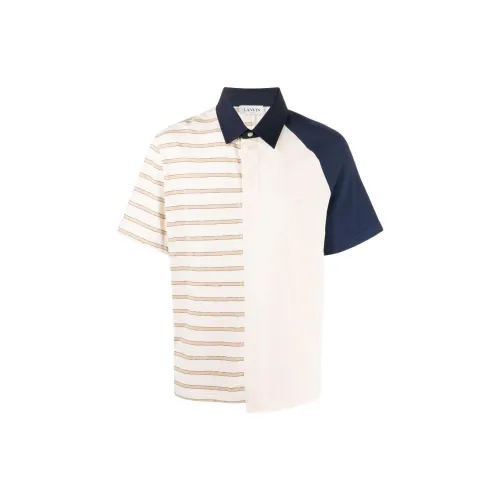 Lanvin Polo Shirts Men White