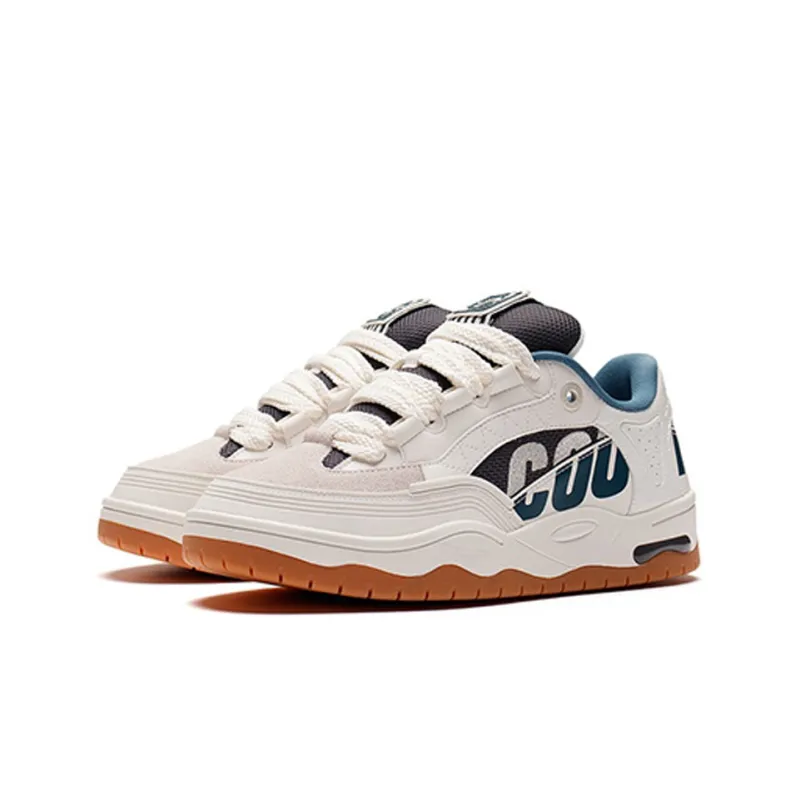 LiNing CF Tracing Slip Resistant, Abrasion Resistant, Lightweight Low Top Sports Casual Shoes Men's White Gray-2