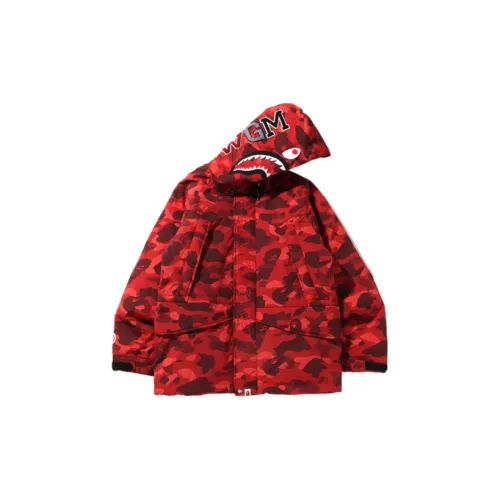 A BATHING APE Shark Series Down Jackets Men