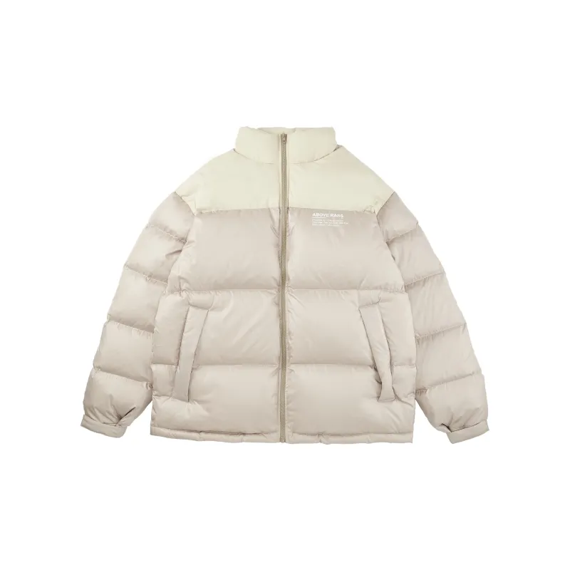 RASS Stand Collar Loose Fit Down Jacket Unisex-6