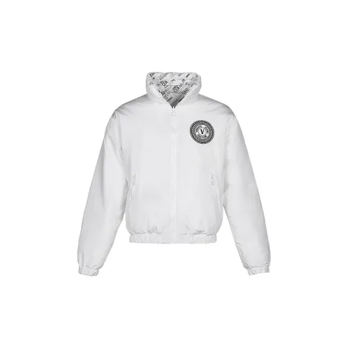 VERSACE JEANS COUTURE Down Jackets Men White