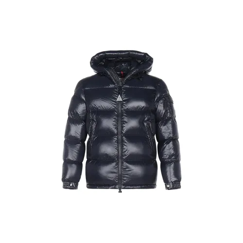 Moncler Down Jackets Men Dark Blue