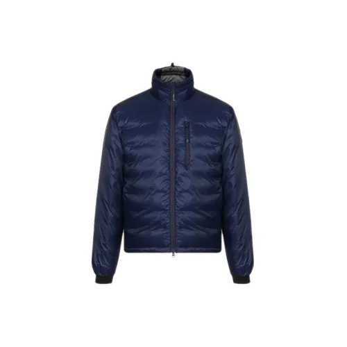 Canada Goose Lodge Series Down Jackets Men Marine Blue