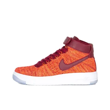 Nike Air Force 1 Flyknit Total Crimson Women's