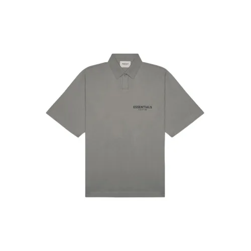 Fear of God Essentials Polo Shirt Cement