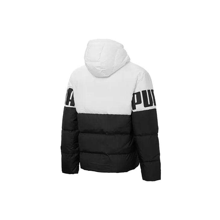 PUMA Down Jackets Men Black/White-1