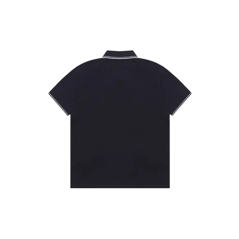 Champion SS22 Letter Solid Color Polo Shirt Summer Unisex-5