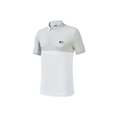 FILA Athletics Polo Shirts Men Ice Gray