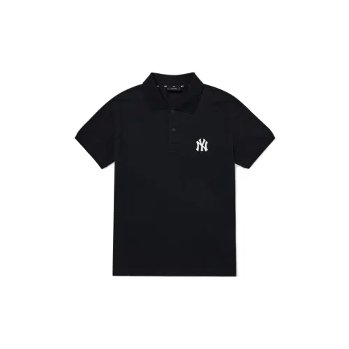 MLB New York Yankees Polo Shirts Men Black