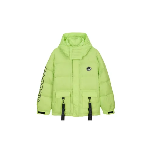 Snoopy Fun X Snoopy Down Jackets Unisex Green