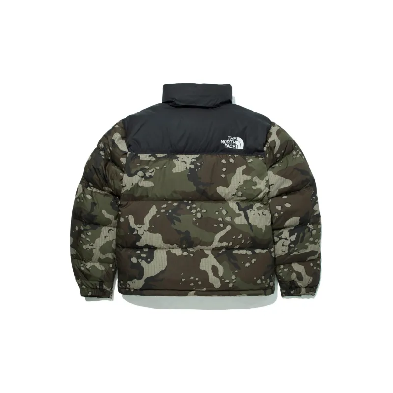 THE NORTH FACE 1996 Retro Novelty Nuptse Packable Jacket Khaki Camo Unisex Korea Version-1