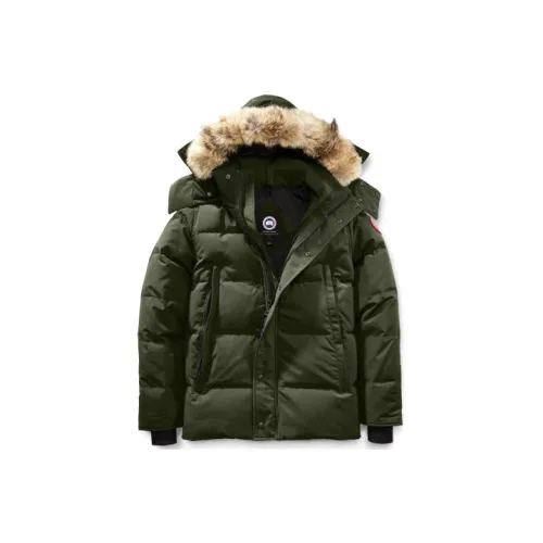 Canada Goose Wyndham Series Down Jackets Men Army Green