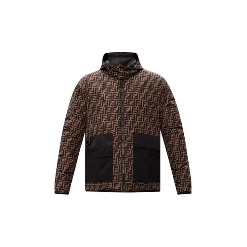 FENDI Reversible Ff Travel Piumino-1
