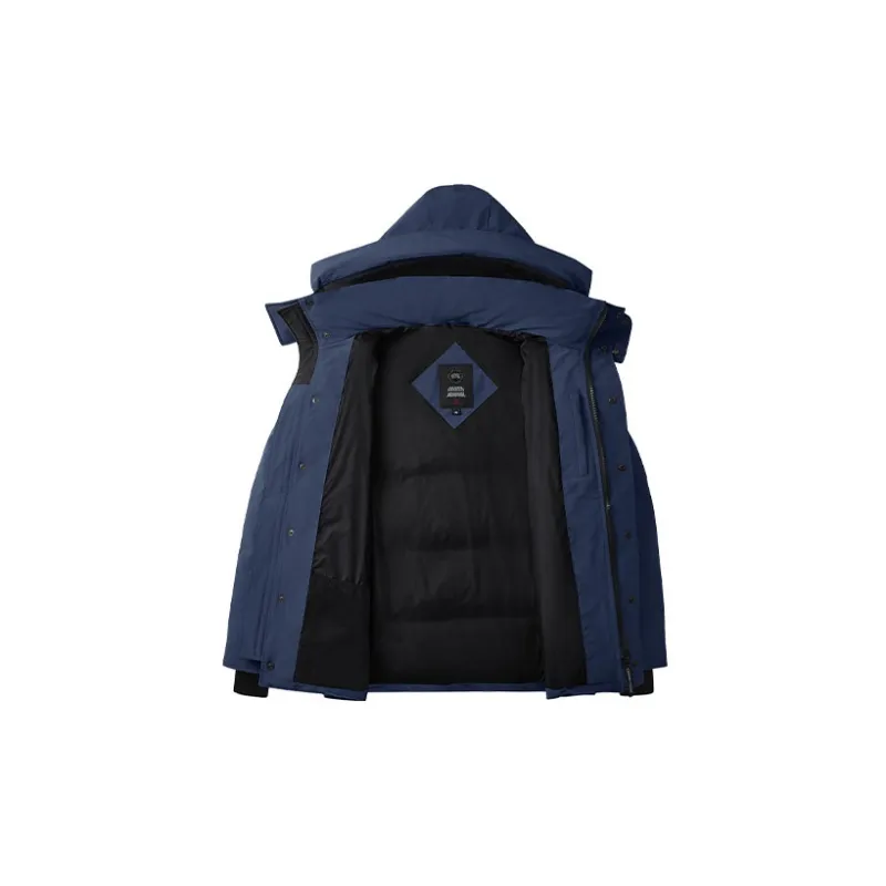 Canada Goose Wyndham Series Down Jacket Men's Blue-1