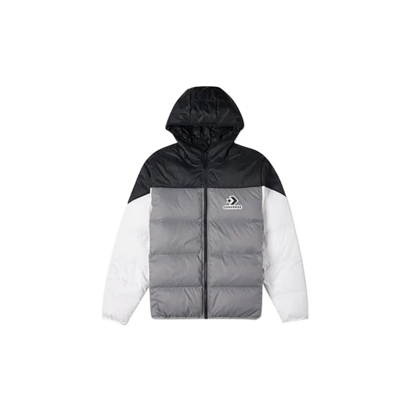 Converse Down Jacket Winter Men's Lime Gray-1