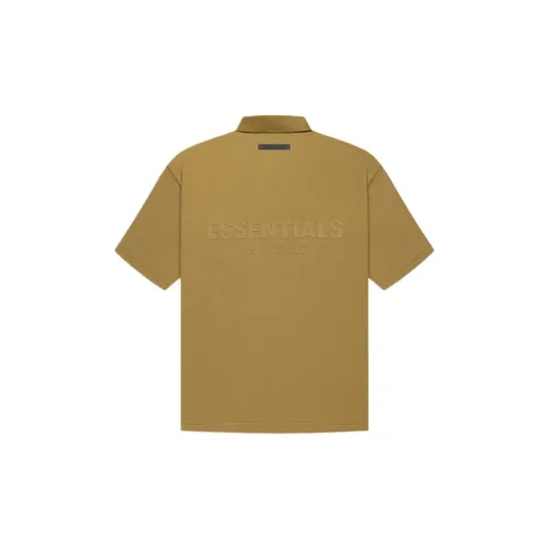 Fear Of God Essentials Polo Shirts Unisex Amber