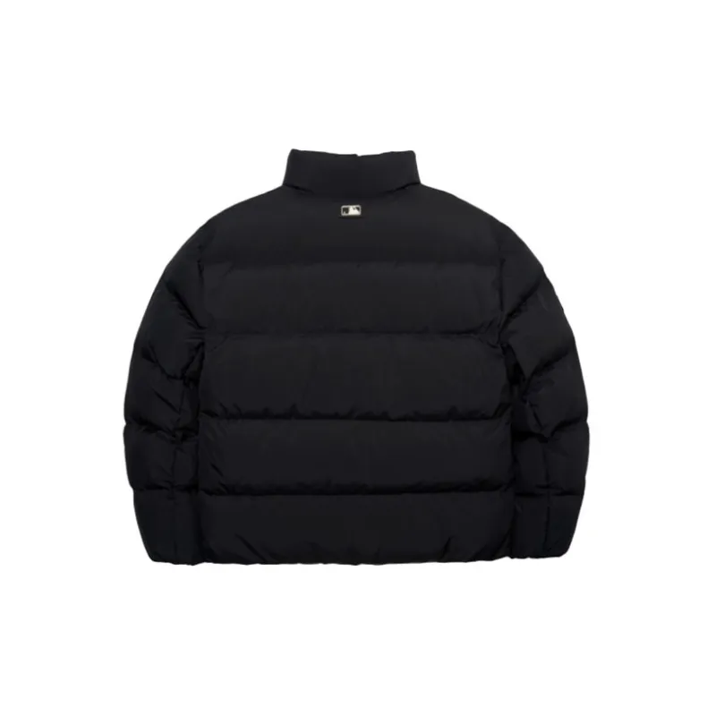 MLB Base Logo Down Jackets Unisex Black-1