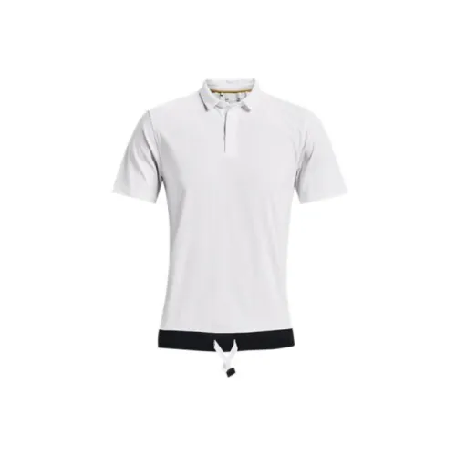 Under Armour Curry Polo Shirts Men White