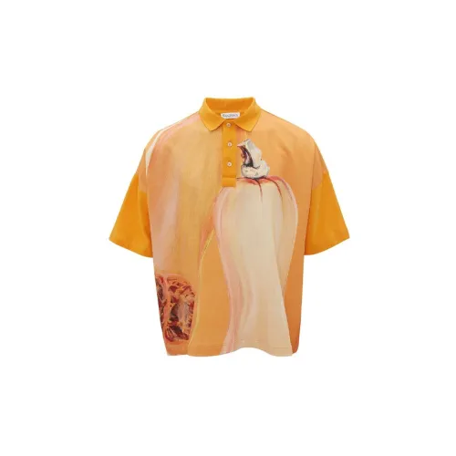 JW Anderson Polo Shirts Men Yellow