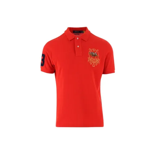 Polo Ralph Lauren Polo Shirts Men Red