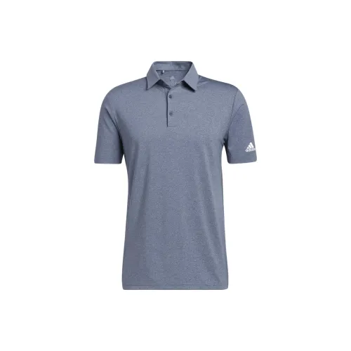 Adidas Polo Shirts Men Navy Blue