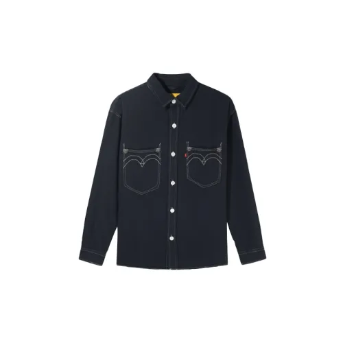 Levis Denim Jackets Men Black